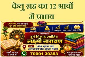 Read more about the article केतु ग्रह का 12 भावों में प्रभाव: मोक्ष, वैराग्य और पूर्वजन्म की निपुणता